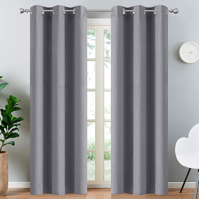 Yakamok Blackout Curtains for Bedroom by Yakamok