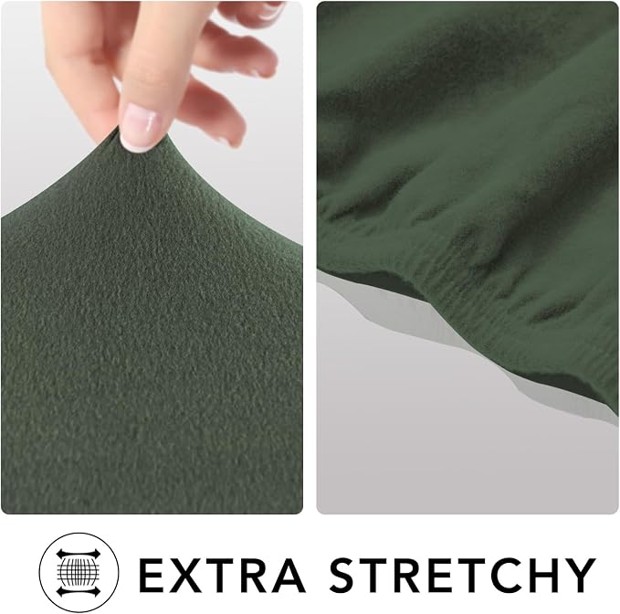 PureFit Super Stretch Sofa Slipcover – Spandex Non Slip Soft Couch Sofa Cover - Image 3