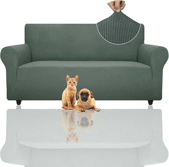 ZNSAYOTX Super Stretch Couch Cover Universal Sofa Covers by ZNSAYOTX