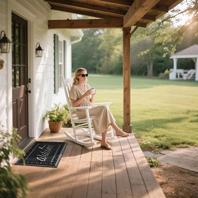 Yimobra Welcome Mat, Heavy Duty Durable Door Mats - Image 2