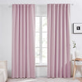 Deconovo Blackout Curtains, Thermal Insulated, W52 x L63 2 Panels, Back Tab by Deconovo