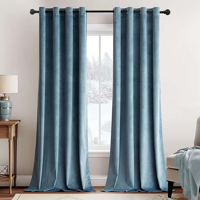 MIULEE Velvet Curtains by MIULEE