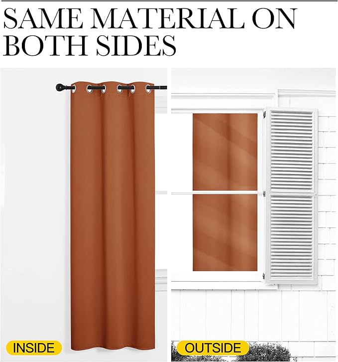 NICETOWN Halloween Room Darkening Drapes - Image 6