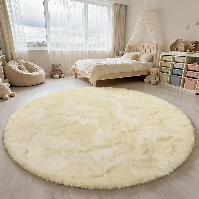 yulidayang Fluffy Round Area Rugs - Image 6