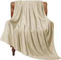BEDELITE Fleece Blanket Linen Throw Blankets by BEDELITE