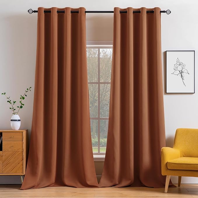 MIULEE Blackout Curtains 96 Inches Long by MIULEE