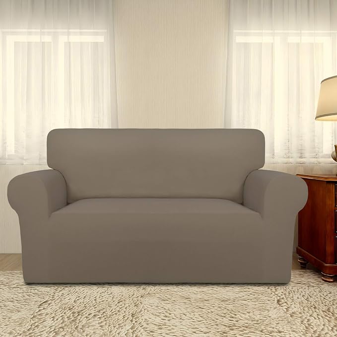 PureFit Super Stretch Sofa Slipcover – Spandex Non Slip Soft Couch Sofa Cover - Image 2