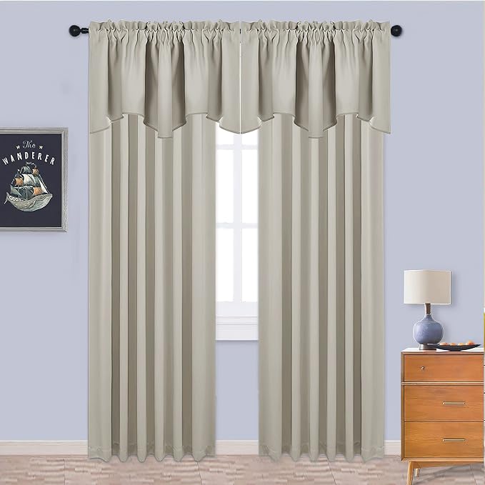 NICETOWN Small Window Curtain Valance - Image 5