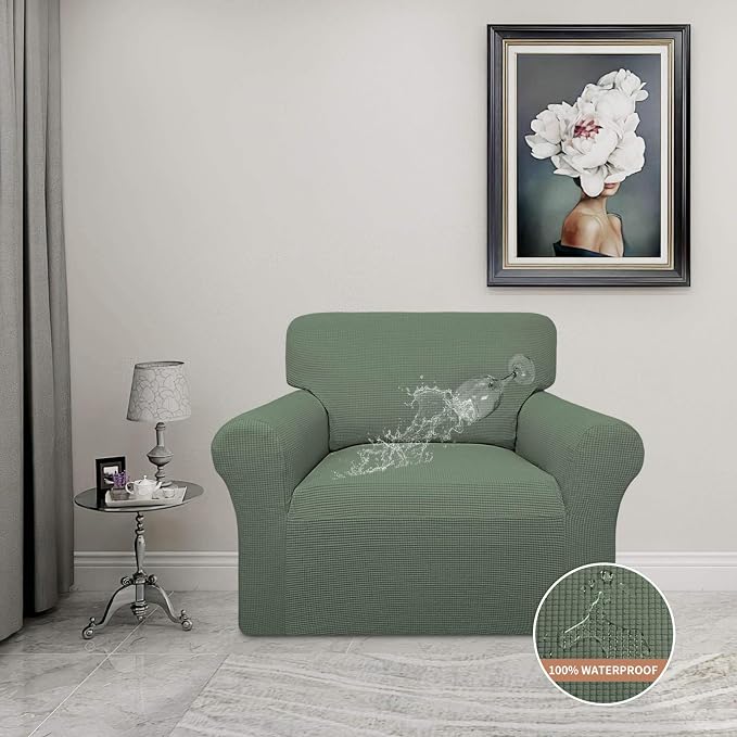 Easy-Going 100% Waterproof Oversized Chair Couch Cover, Dual Waterproof Sofa - Image 2
