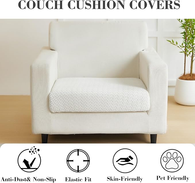 Sofa Covers Couch Covers for Sofa Pet Friendly Couch Cushion Covers Universal - Image 3