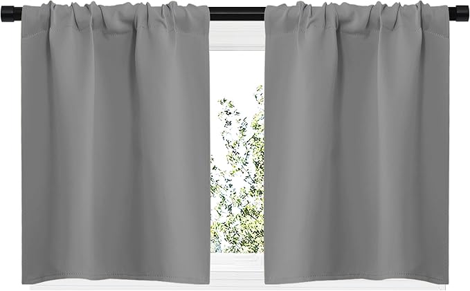 NICETOWN RV Blackout Curtains for Camper Windows, Short Room Darkening Curtains - Image 2