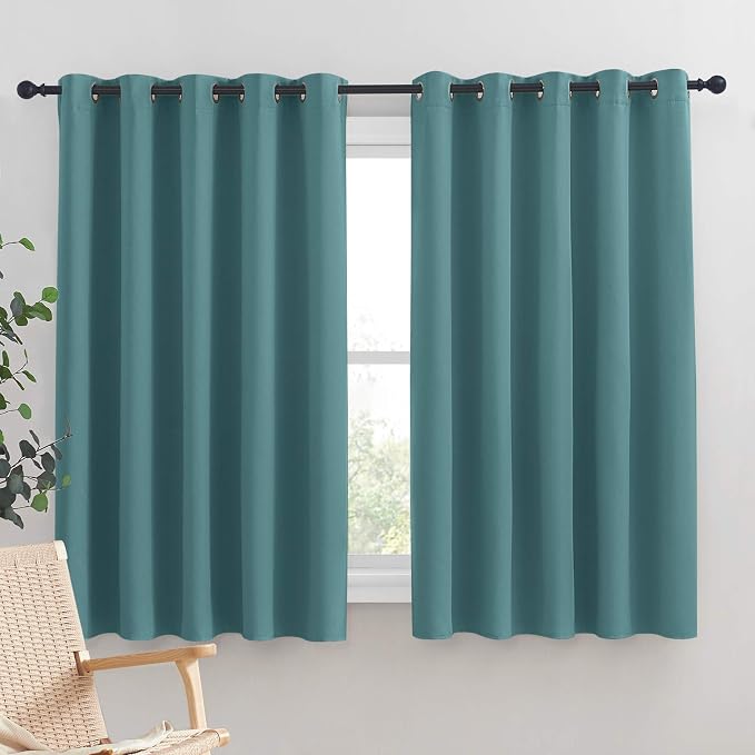 NICETOWN Bedroom Curtain Panels Blackout Draperies, Thermal Insulated Solid by NICETOWN