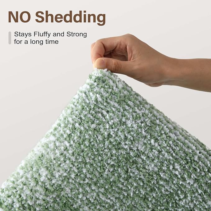48x24 Long Bathroom Rugs Washable Non Slip, Soft Absorbent Quick Dry Mats - Image 8