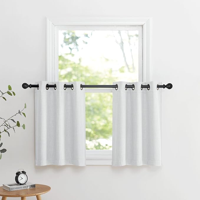 NICETOWN Farmhouse Blackout Small Curtains by NICETOWN