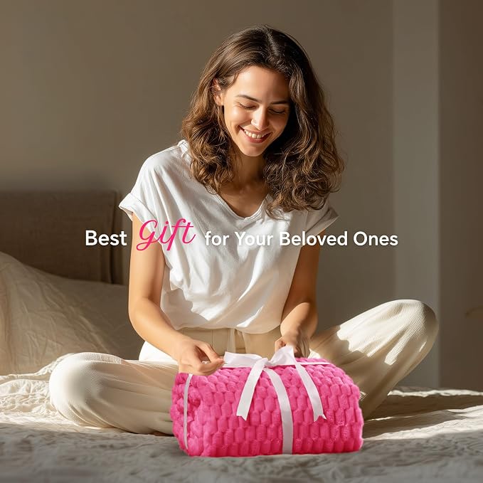BEDELITE Fleece Twin Blankets for Couch & Bed - Image 2