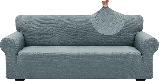 ZNSAYOTX 1 Piece Jacquard Couch Covers by ZNSAYOTX