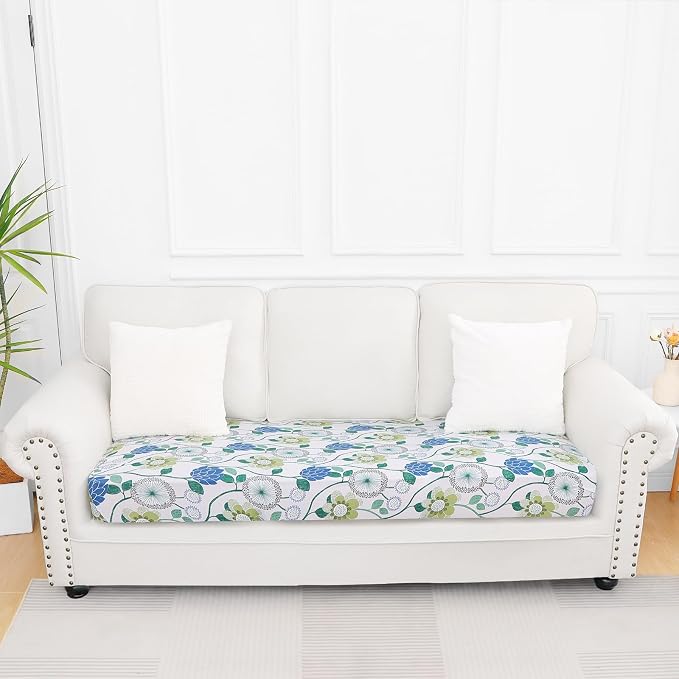 Smiry Printed Couch Cushion Covers, Stretch Soft Couch Covers by Smiry