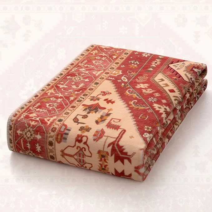 SERISSA 5x7 Boho Area Rug, Washable Non-Slip Rugs - Image 7