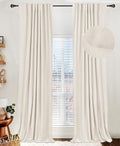 100% Blackout Shield Linen Blackout Curtains by 100BlackoutShield