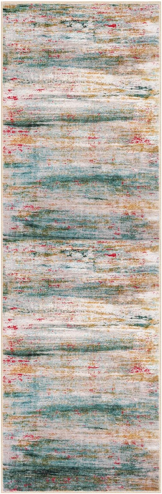 KOZYFLY Modern Abstract Kitchen Runner Rug, 2x6 Washable Rug Runner Non-Slip - Image 8