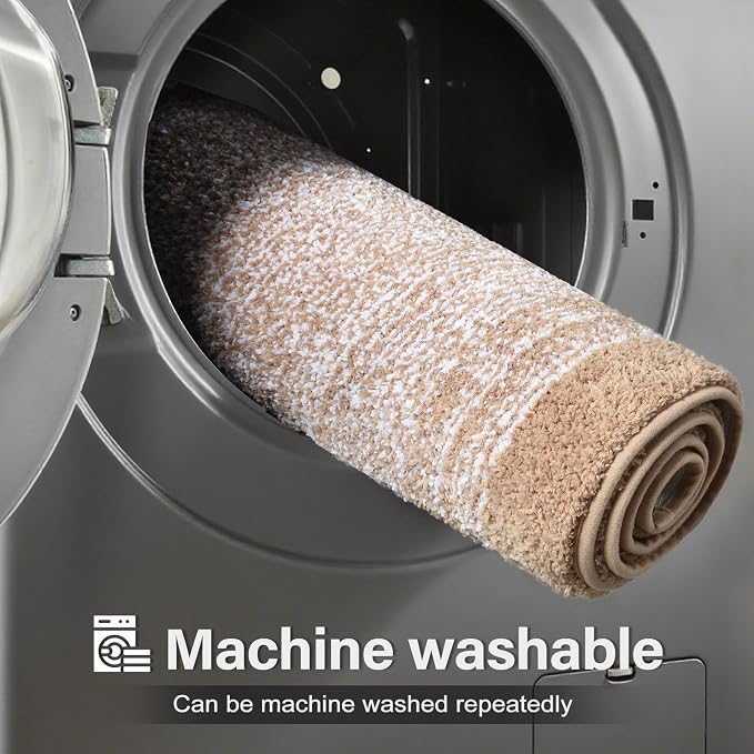 48x24 Long Bathroom Rugs Washable Non Slip, Soft Absorbent Quick Dry Mats - Image 9