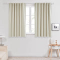 Deconovo Blackout Curtains, Thermal Insulated, W52 x L54 2 Panels, Back Tab by Deconovo