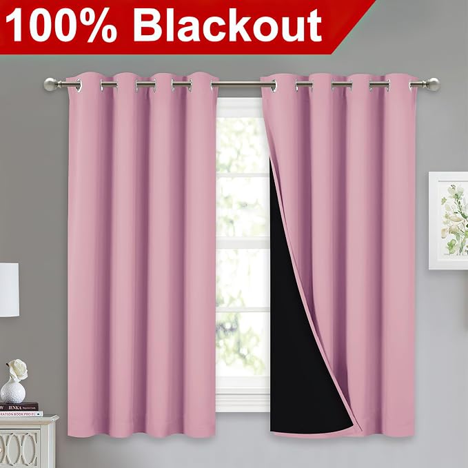 NICETOWN 100% Blackout Curtains - Image 2