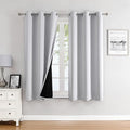 ChrisDowa 100% Blackout Curtains 63 inch Long by ChrisDowa