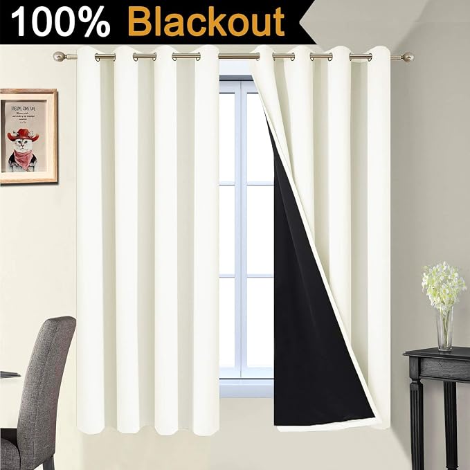 Yakamok 100% Blackout Curtains - Image 2