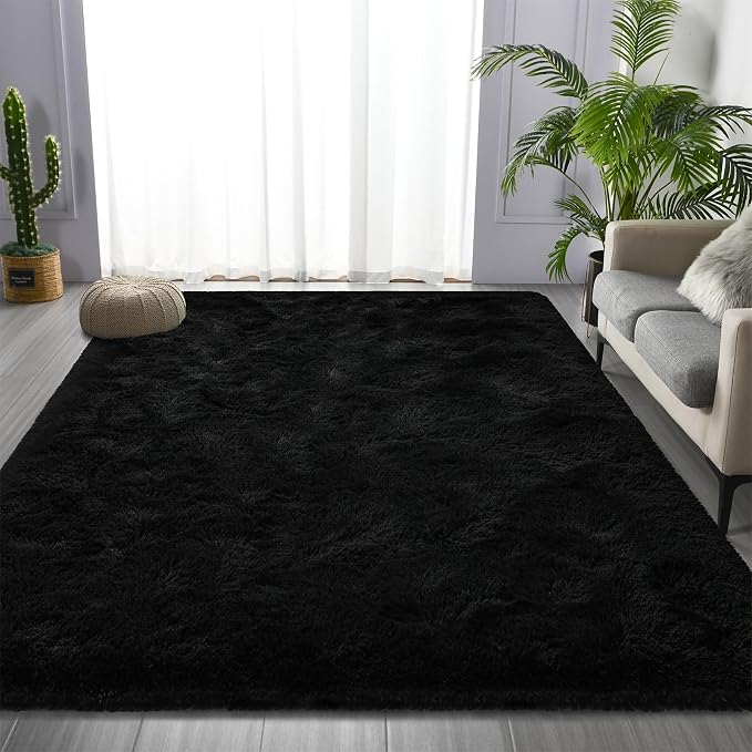 Large Shag Area Rugs 9 x 12, Plush Fuzzy Rugs - Image 2