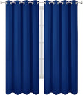 LEMOMO Blackout Curtains 66 x 95 inch/Royal Blue Curtains Set of 2 by Lemomo