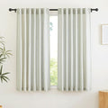 RYB HOME Natural Linen Curtains 72 inch Length by RYBHOME
