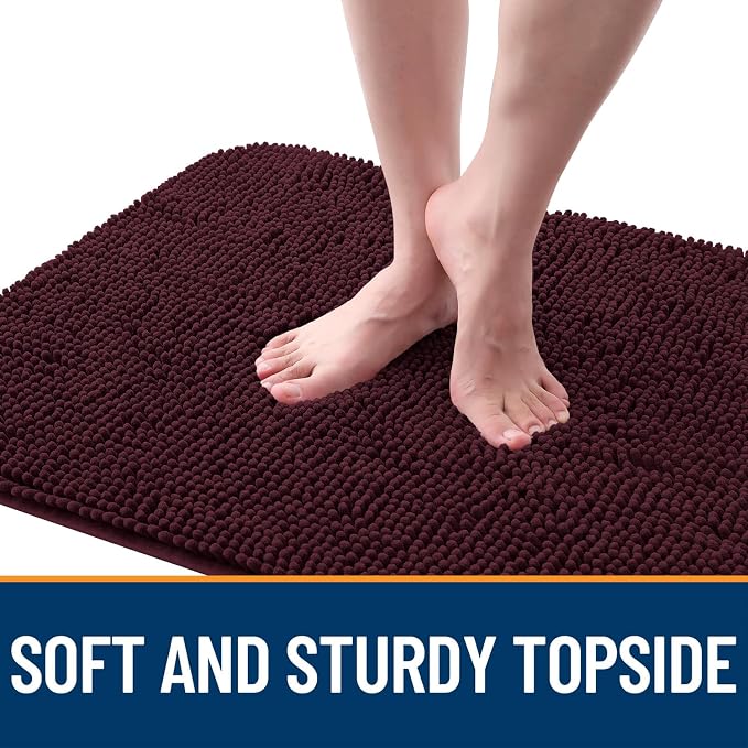 OLANLY Dog Door Mat for Muddy Paws 47x17, Absorbs Moisture and Dirt, Absorbent - Image 4
