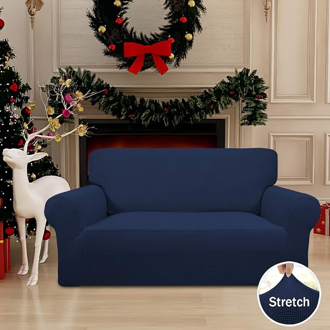 Easy-Going Stretch Loveseat Slipcover 1-Piece Sofa Cover Furniture Protector - Image 2