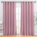 NICETOWN Crystal Pink Blackout Curtains & Drapes by NICETOWN