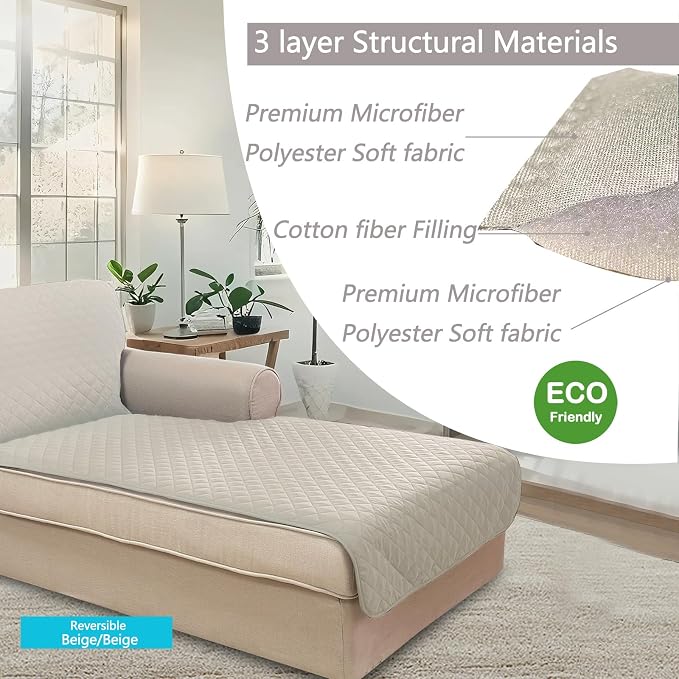 U-NICE HOME Sectional Couch Cover - Image 4