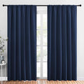 NICETOWN Living Room Curtains, Home Decorations Thermal Insulated Solid Rod by NICETOWN
