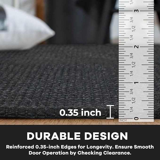 KOZYFLY Runners for Hallways 2x10 ft Washable Kitchen Runner Non Slip Rubber - Image 4