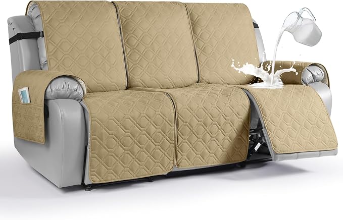 VANSOFY Waterproof Recliner Couch Covers, Sofa Covers 1-Piece Washable by VANSOFYFURNITURECOVERS
