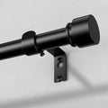 Curtain Rods for Windows 66 to 120 Inch, Decorative Adjustable Heavy Duty Easy by OLV