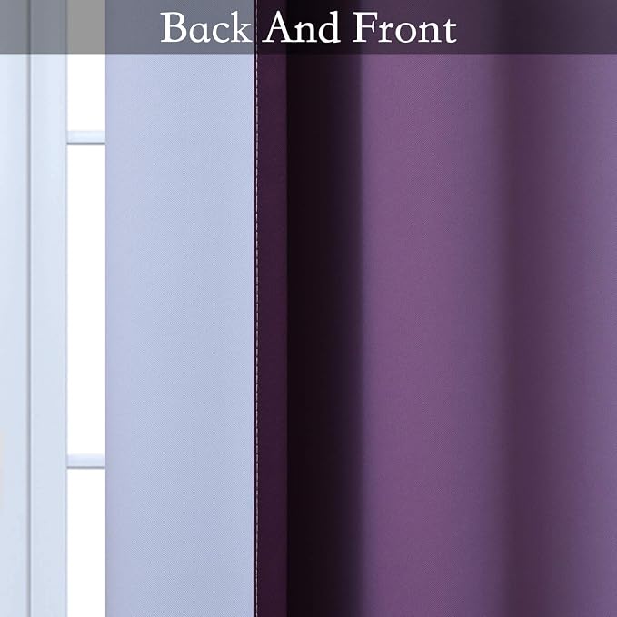 SimpleHome Ombre Room Darkening Curtains - Image 5