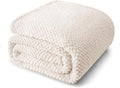 Whale Flotilla Twin Size Fuzzy Fleece Blanket by WHALEFLOTILLA