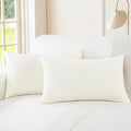 CaliTime Throw Pillow Covers Decorative 12 X 20 Inches Pack of 2 Cozy Chenille by CaliTime