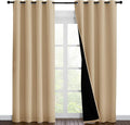 NICETOWN Living Room Completely Shaded Draperies, Privacy Protection & Noise by NICETOWN