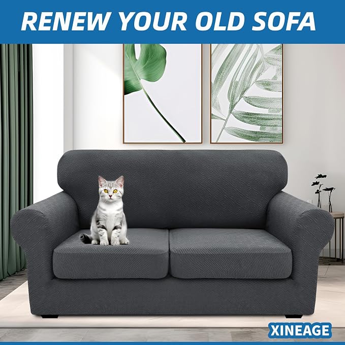 XINEAGE 2026 New 3 Pieces Couch Covers - Image 3