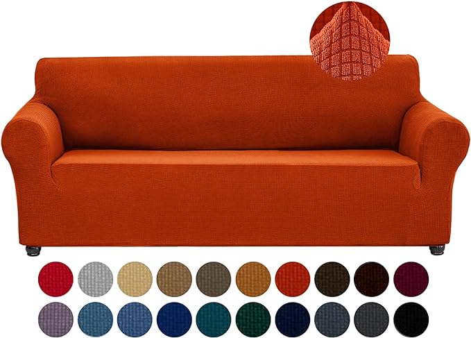 Joccun Stretch Couch Cover Slipcovers, 1-Piece Sofa Covers by Joccun