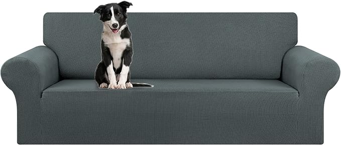 KEKUOU Stretch Oversized Sofa Slipcover 1 Piece Couch Sofa Cover Furniture by KEKUOU