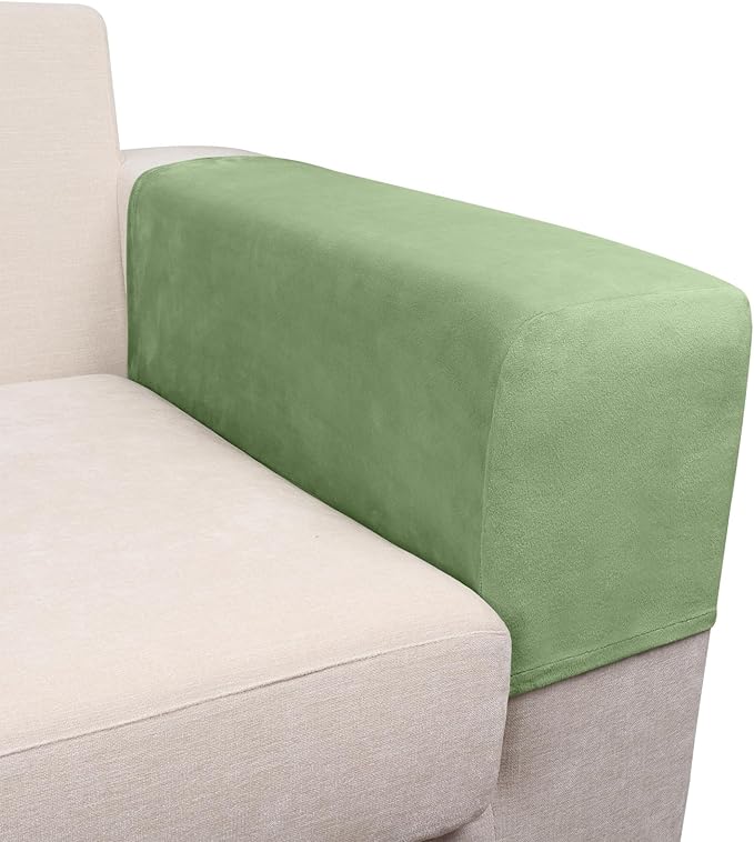Couch Arm Covers 2 Pcs Sofa Armrest Covers Stretch Couch, Armrest Cover by Taque