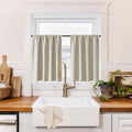 RYB HOME 100% Blackout Short Curtains by RYBHOME