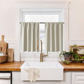 RYB HOME 100% Blackout Short Curtains by RYBHOME